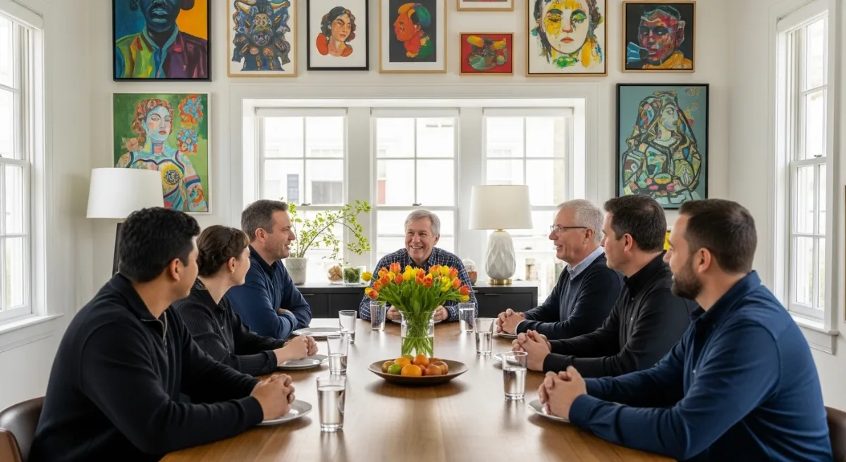 art for dining rooms, dining room artwork, choosing art