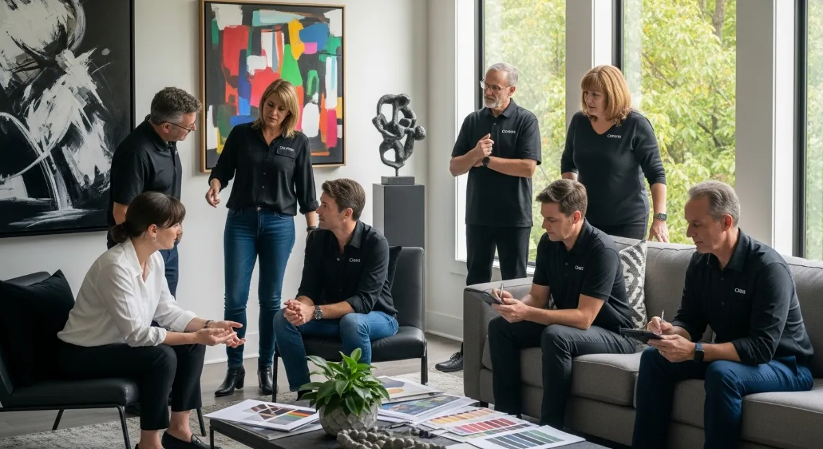 statement art, choosing artwork, interior design