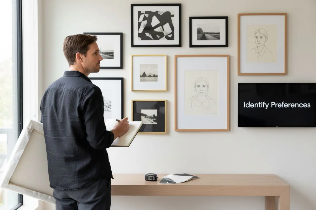 buying art as a gift process