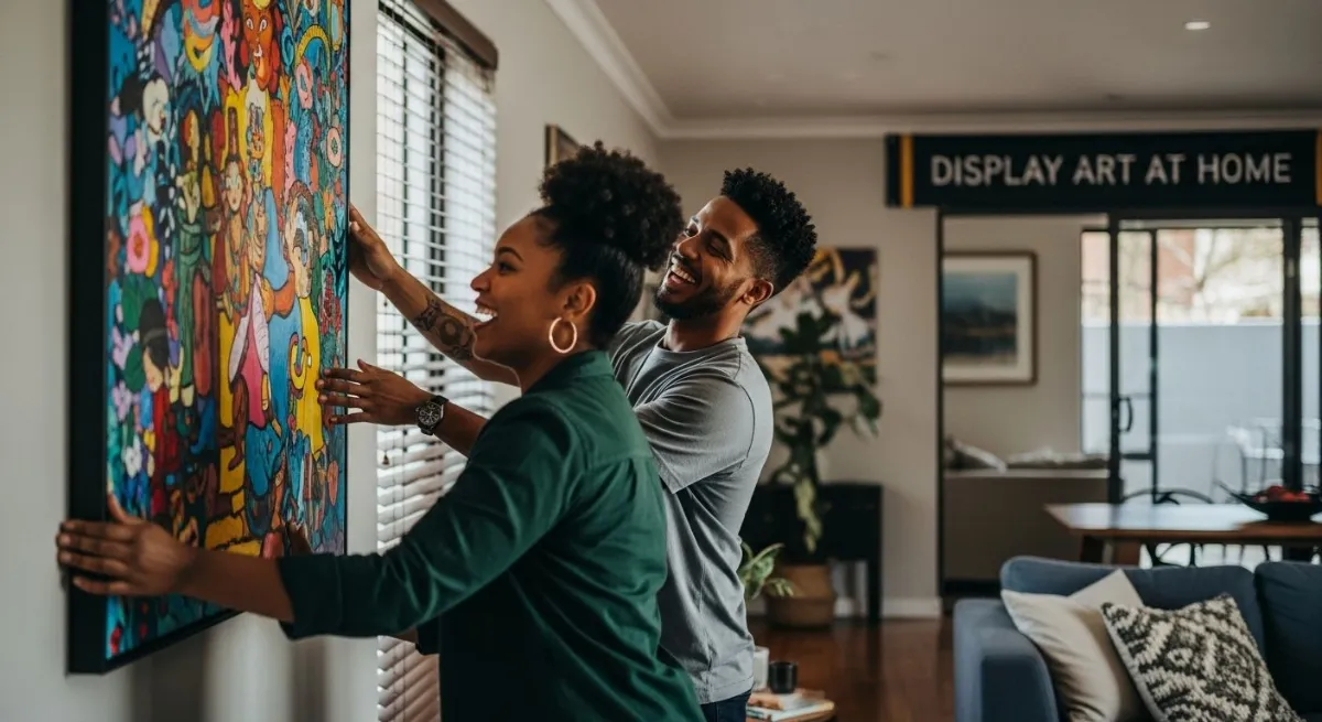 display art at home