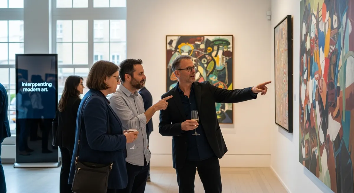 modern art collectors interpretation