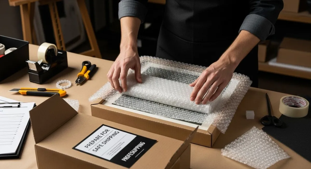 shipping art internationally