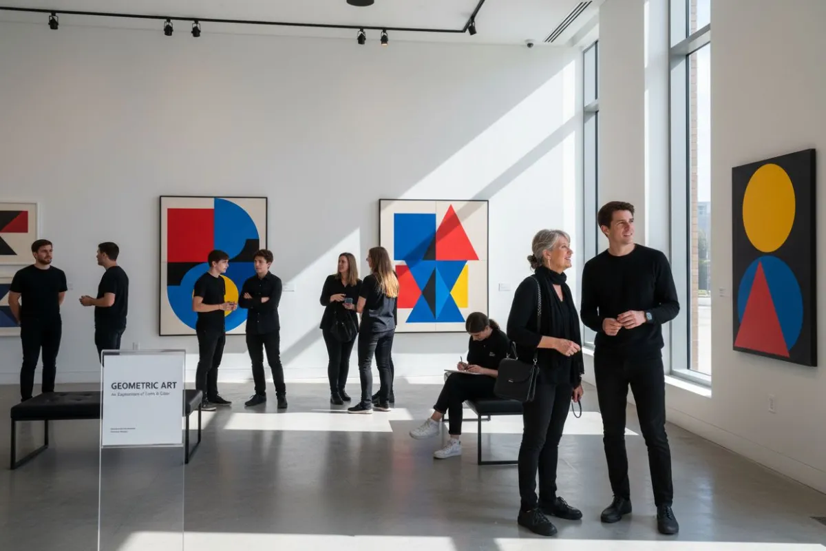 geometric art gallery