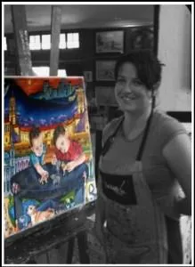Nadia Huliciarova, South African artist