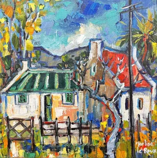 Marlise Le Roux Karoo cottages 2, 240 x 240mm