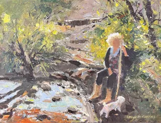 Little explorer by Tony de Freitas Size:300 x 400mm.