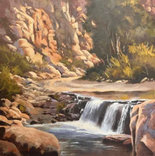 Waterfall, Stan Polson