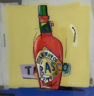 Red Tabasco Print by David Kuijers