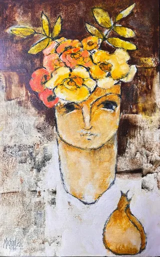 Selected flowers by Michael Heyns 500 x 320mm