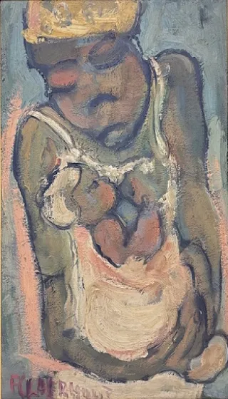 Mother and Child by Frans Claerhout
