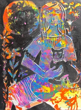 Where wild things are by Therese Rink 400 x 300mm