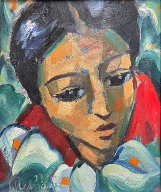 Arum Lillies by Hennie Niemann Snr 205 x 170mm