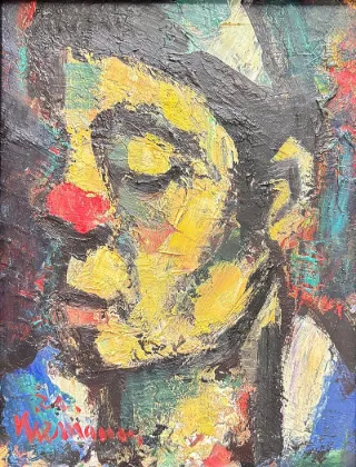 Clown by Hennie Niemann Snr 220 x 170mm