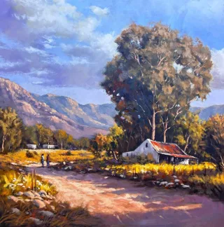 Stan Polson, farmhouse