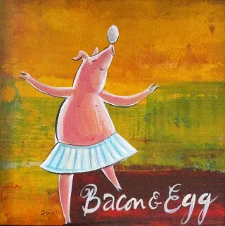Bacon & Egg by Frans Groenewald