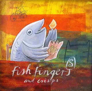 Fish fingers and crisps by Frans Groenewald
