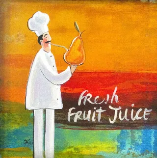 Fresh fruit juice by Frans Groenewald