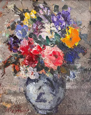 Flower by Hennie Niemann Snr 260 x 210mm