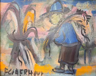 Harvester by Frans Claerhout