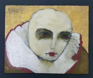 Pierrot by Michael Heyns 220 x 270mm