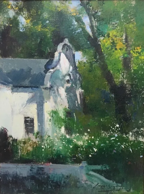 Oil On Canvas by Errol Boyley Size 500 X 380 mm by Errol Boyley