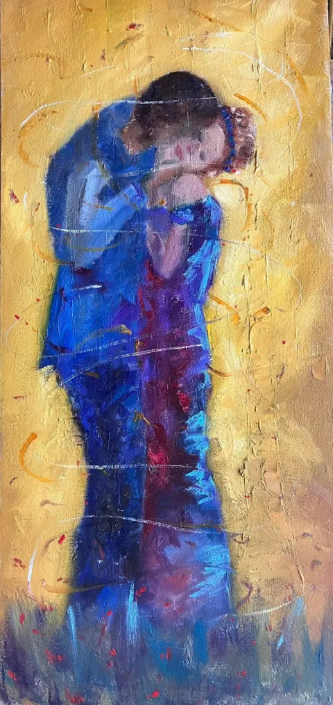Happily, Ever After - Oil on Canvas by Cornelie Wolff