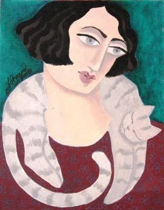 Oil Painting (A11984) by Hildegard van Heerden