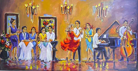 Orchestra Acrylic by Anton Gericke