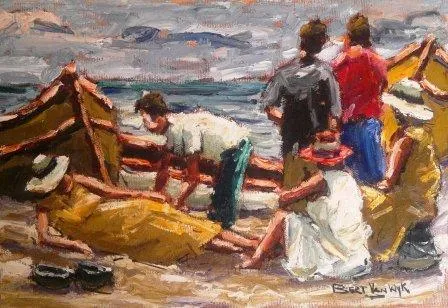 Oil Painting (A26591) by Bert van Wyk
