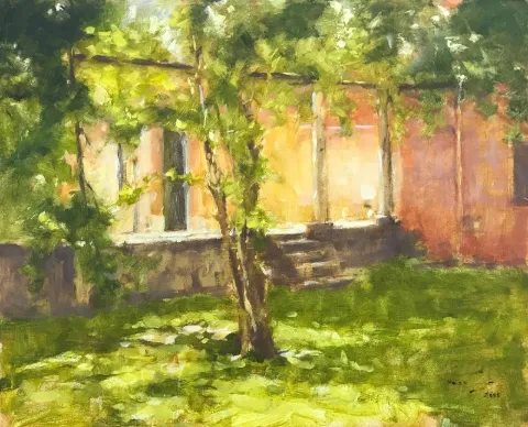 Oil On Board (A36654) by Duggie du Toit