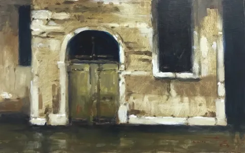 Oil On Board (A36652) by Duggie du Toit
