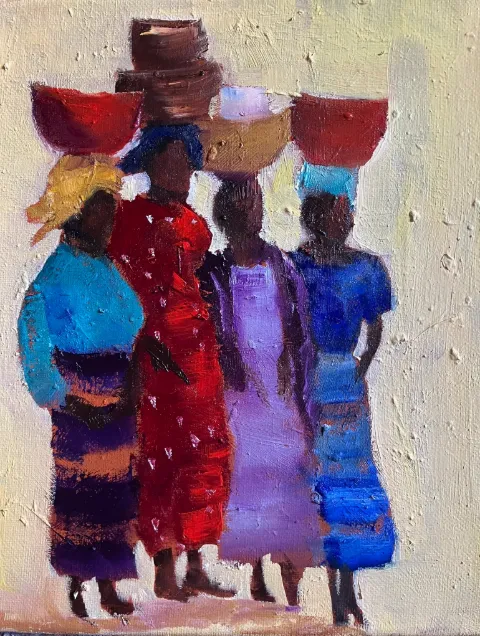 People - Oil Painting by Cornelie Wolff
