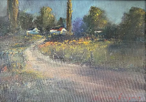 farm road landscape
