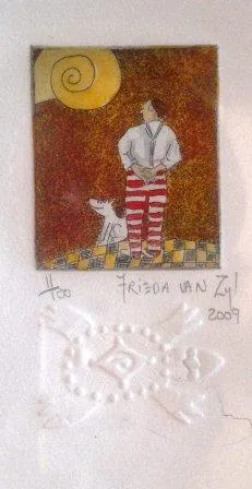 Etching (A24946) by Frieda van Zyl