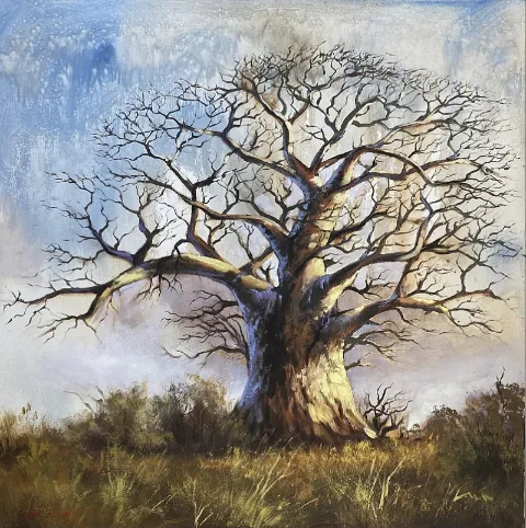 Baobab by Stan Polson 760 x 760mm
