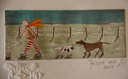 Etching (A24947) by Frieda van Zyl