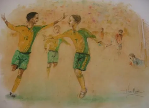 Mixed Medium (A23305) by Jerry Lion Motau