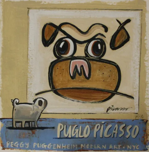 Acrylic Artwork (A34420) by Frans Groenewald