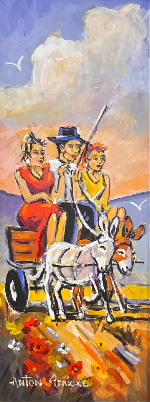 Classic Donkey Coming by Anton Gericke