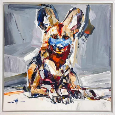 Painted dog / Wildehond by Mind Shana