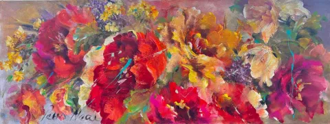 Petro Neal, bright poppies