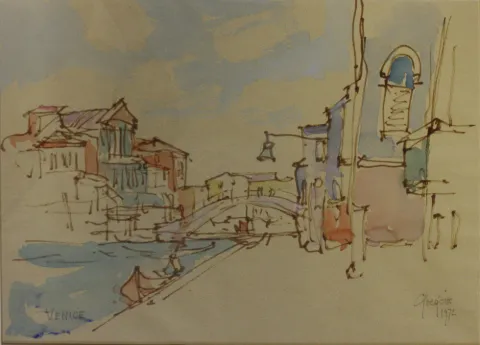 Water Colour (A33947) by Gregoire Boonzaier