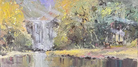 Be still by Tony de Freitas Size:250 x 500mm.