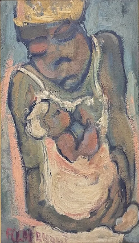 Mother and Child by Frans Claerhout