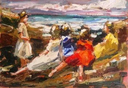 Oil Painting (A26593) by Bert van Wyk