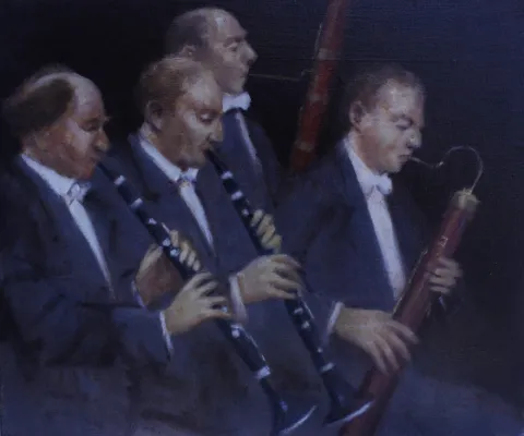 Oil On Board (A35285) by Duggie du Toit