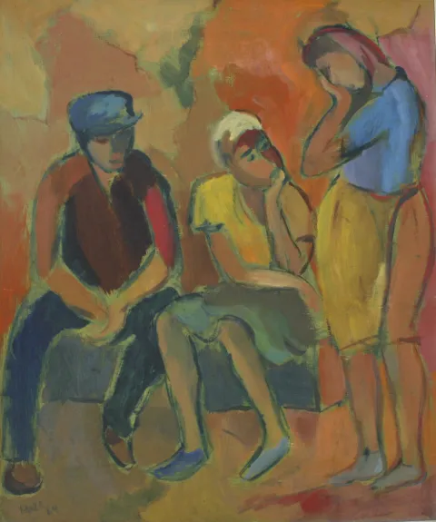 Oil Painting by Keneth Baker by Kenneth Baker