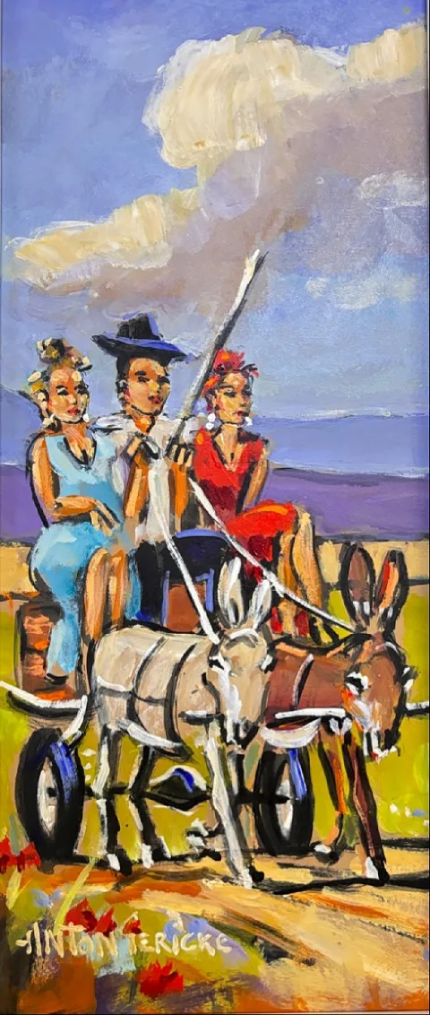 Donkey Coming by Anton Gericke