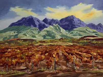 Acrylic on Canvas (A40114) by Frances Wedepohl