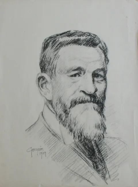 Linocut on Paper (A35411) by Gregoire Boonzaier